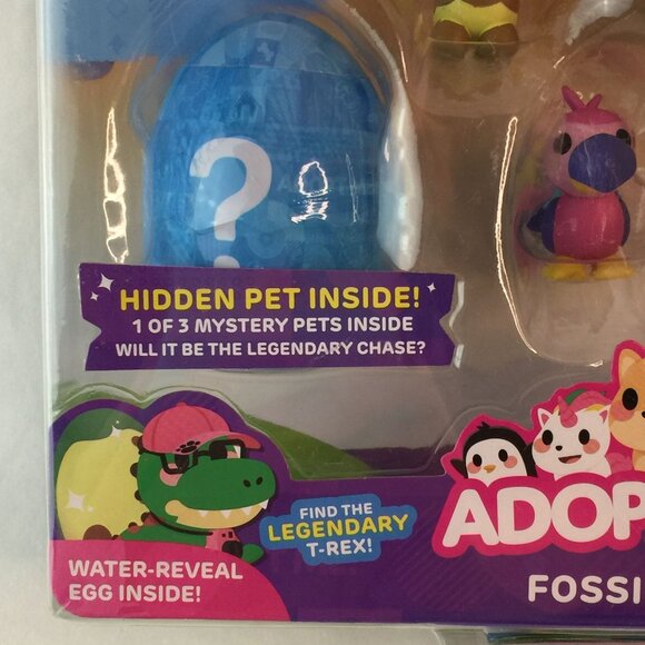 Adopt Me! Pets Fossil Isle - 6-pack w/ Hidden Pet - Exclusive Virtual Item - Picture 3 of 7